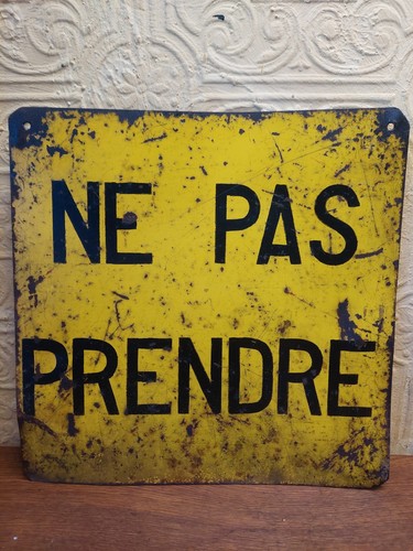 Vintage french heavy iron - french,