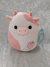 Squishmallows Lilaz Peach Cow