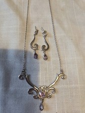 Art Nouveau style sterling