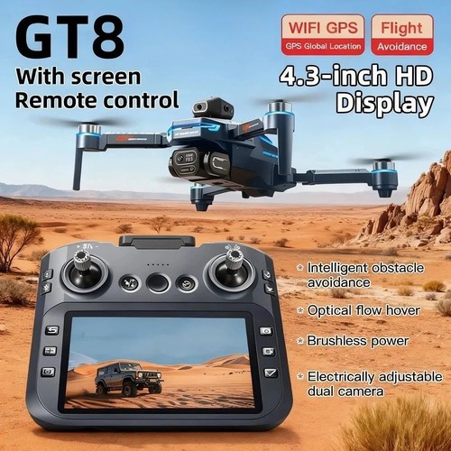 Xiaomi gt8 drone fpv gps - 8k,