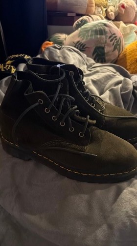 Martens suede lace up - martens, lace-up