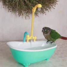 Cute Parrot Automatic Bathtub