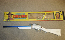 Vintage  Crescent Toys  Cheyenne Sharp Shooter Toy  No 360S Boxed