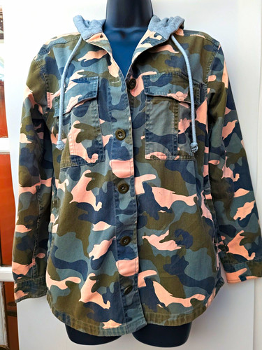 Divided camo hooded - h&m, button