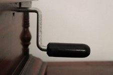 Hmv gramophone winding - gramophone,