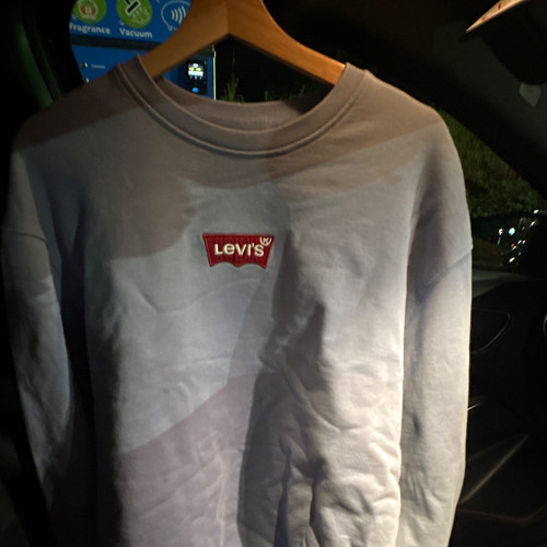 Levi men grey crew - men’s,