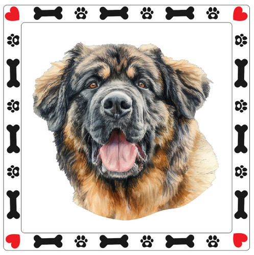 Tibetan mastiff dog sticker - mastiff,