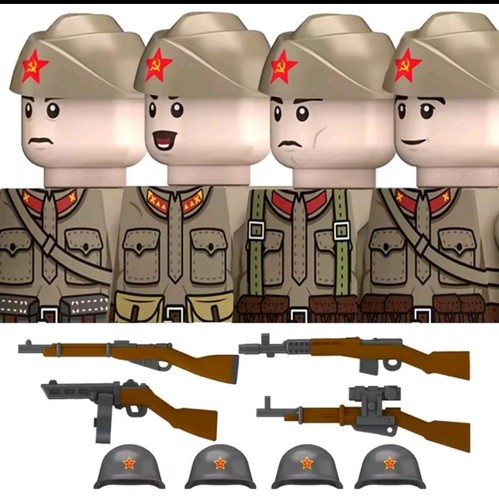 Custom lego ww2 soldier - ww2,