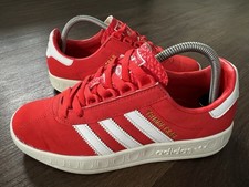ADIDAS Trimm Trab Men’s Casuals Trainers, Red/White - Size 6 (M22114)