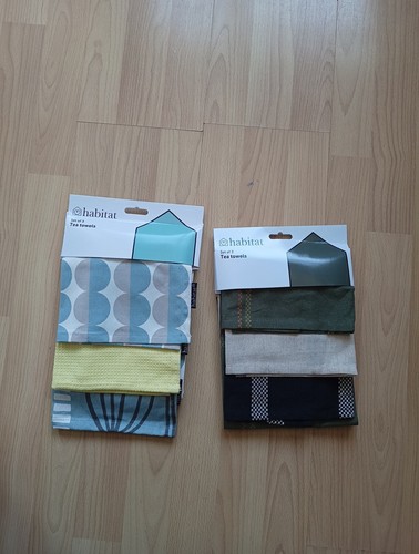 Habitat tesco tea towels - habitat, or