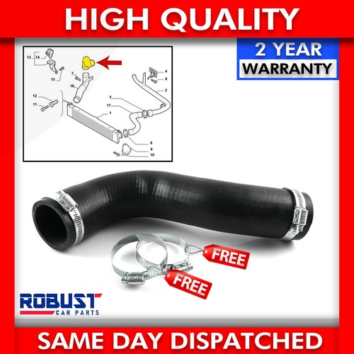 Intercooler turbo hose - intercooler, pipe