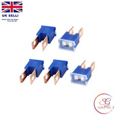 5x 100 Amp Blue Japanese PAL Male A Fuse Slow Blow Nissan Mazda Honda Toyota