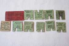 GWR Railway Train Ticket x11