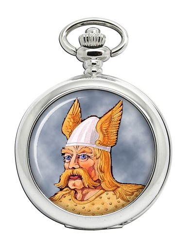 Saxon warrior pocket watch - warrior,