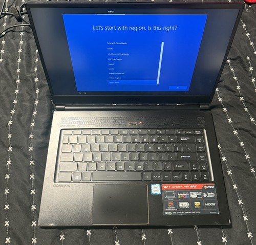 Msi gs65 stealth thin - msi, 8re