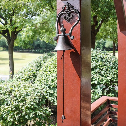 Cast iron dinner bell - cast,