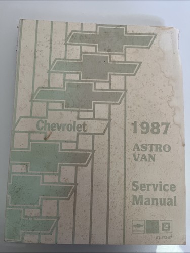 Vtg 1987 chevy - 1987, astro