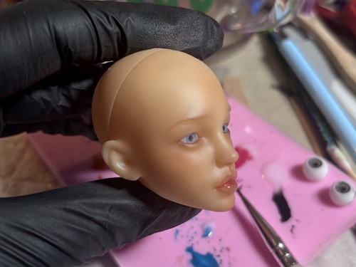 Scale bjd doll - doll, head