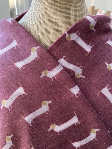 Ladies sausage dog print - ladies,