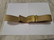 Vintage Boy Scout Belt Brass