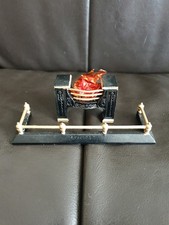 Dolls House Fire Grate And Surround cast metal in  Good Condition 1980s.