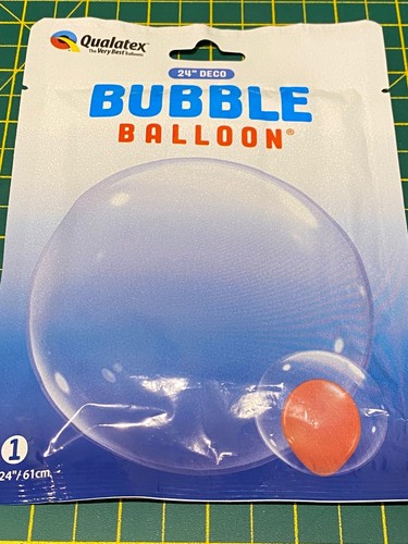 Clear qualatex deco - deco, bubble