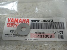 NOS OEM Yamaha Plate Washer 1976-03 XV250 TTR125 90201-065F3