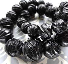 antique Victorian WHITBY JET