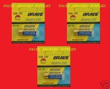 3 x FISHING BITE ALARM BATTERY