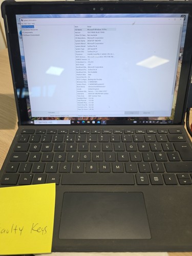 Surface pro 1724 win 10 - pro,
