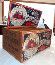 Antique Wood Crate Smith's