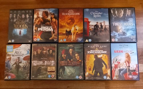 Dvd x10 mixed disney - -,