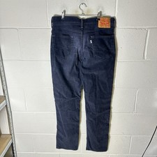 Levis Jeans Mens W32 L34 Blue