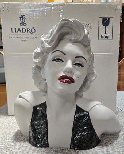 Lladro marilyn monroe bust - monroe,