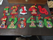 Wood Number First Christmas