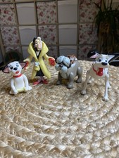 Vintage Set Of 4 Disney 101 Dalmatians McDonald’s Happy Meal Toys, Pongo Cruella