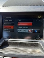 Landrover Freelander 2 Td4 Sat Nav Screen Unit