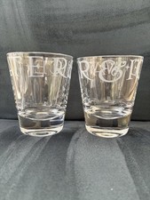 Emma Bridgewater Large Water Glass X 2 - Water & Ice Used