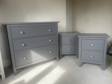 IKEA Hemnes Grey Bedroom Set