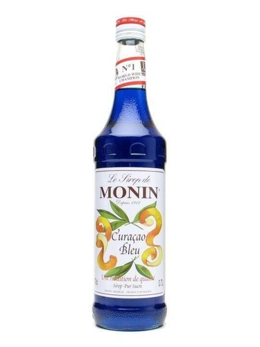 Monin blue curacao - curacao, premium