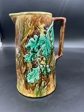 Majolica Oak Leaf  Tree Trunk