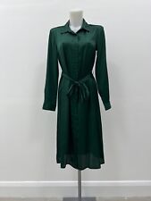 Ladies New Ex TU Satin Shirt Dress  Size 8 10 12 14 16 18 20 22