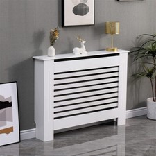 White/Grey Radiator Cover