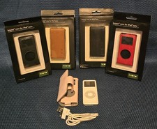 Apple iPod Nano A1137 1st Gen 4GB white Nr Mint Condition easy 9/10 + Extras 