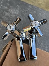 Pair of new Art Deco Taps