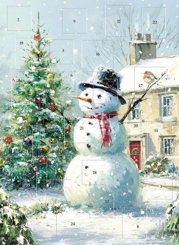 Traditional advent calendar - traditional,