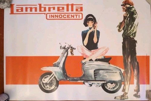 Lambretta 175 200 poster - lambretta, tv