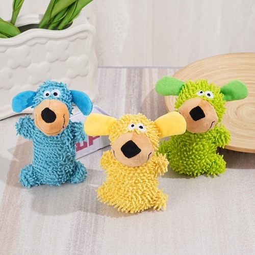 Squeaky dog toys plush - dog, cartoon