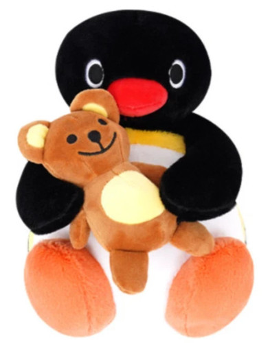 Pingu penguin official plush - penguin,