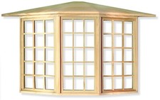 Dolls House Bay Window Natural
